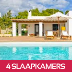 Huis op Ibiza met 4 slaapkamers Villa met vier slaapkamers op Ibiza